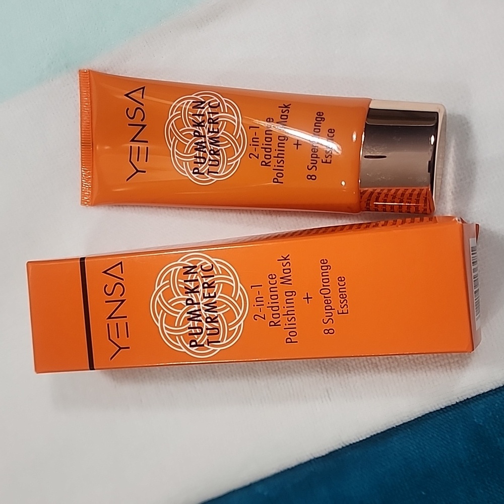 NEW Yensa Pumpkin Turmeric Radiance Polishing Mask